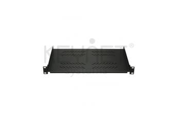 Bandeja fija 1U de 280mm para racks 19" de fondo 450mm. Sujeción frontal