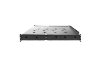 Bandeja 19" con fijación forntal / posterior de 350mm, para rack de F600mm