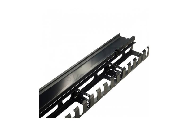 Organizador cables metálico 19" para montaje vertical en los laterales de racks con ancho 800mm Organizador cables metálico 19" para montaje vertical en los laterales de racks con ancho 800mm