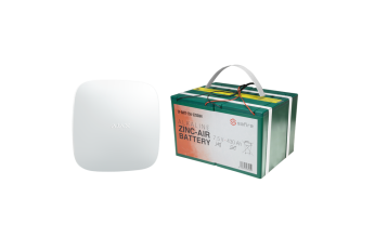 Kit de Alarma autónomo Hub 2 de 6V y batería larga duración. Duración hasta 12 meses