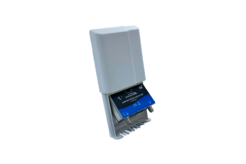 Amplificador de mástil 5G. 1 Entrada. UHF (C21/48), 36dB, Ajustable 20dB, 107dBµV.
