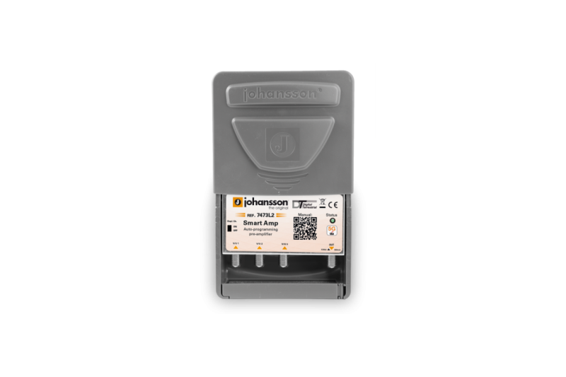 Smart AMP amplificador de señales débiles, manteniendo las fuertes. 3 entradas VHF BIII + UHF. 5G (gt Ch48) VHF-BIII+ Smart AMP amplificador de señales débiles, manteniendo las fuertes. 3 entradas VHF BIII + UHF. 5G (gt Ch48) VHF-BIII+