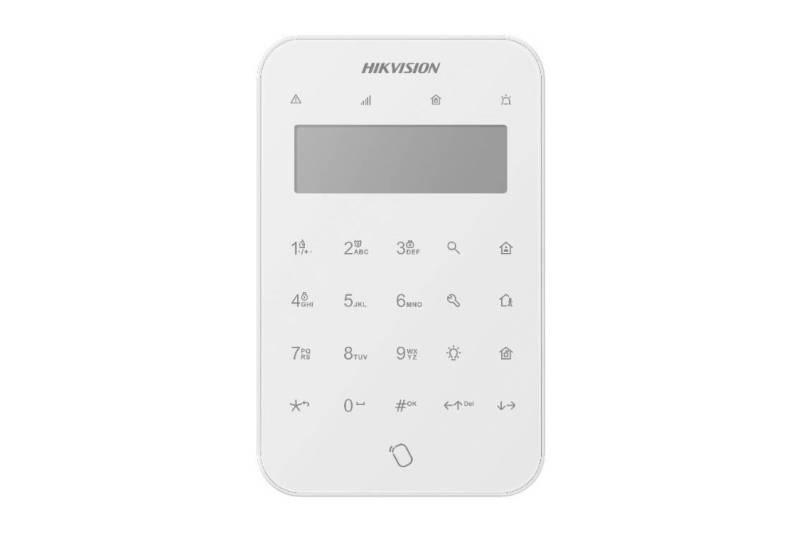 Teclado inalámbrico con lector RFID para central Hikvision AX PRO Teclado inalámbrico con lector RFID para central Hikvision AX PRO
