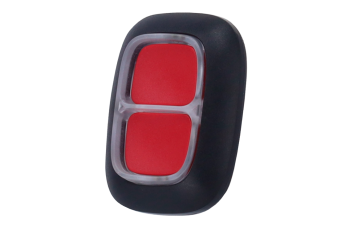 Doble botón de pánico. Pulsación segura doble o larga, alcance 1300mts