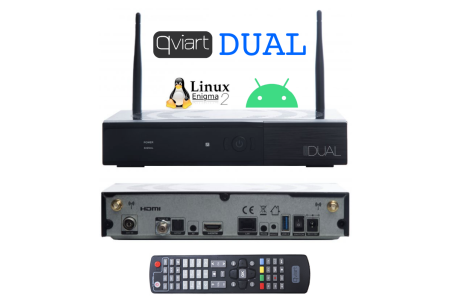 QVIART DUAL- DECODIFICADOR DE SATELITE