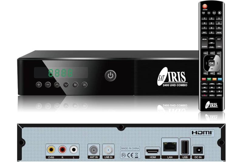 Receptor Satélite IRIS 2400 UHD