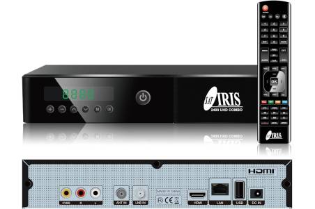 Receptor Satélite IRIS 2400 UHD