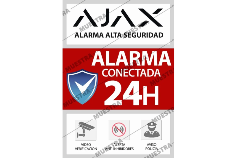 Kit de Alarma Ajax AJ-HUBKIT + Cámara...