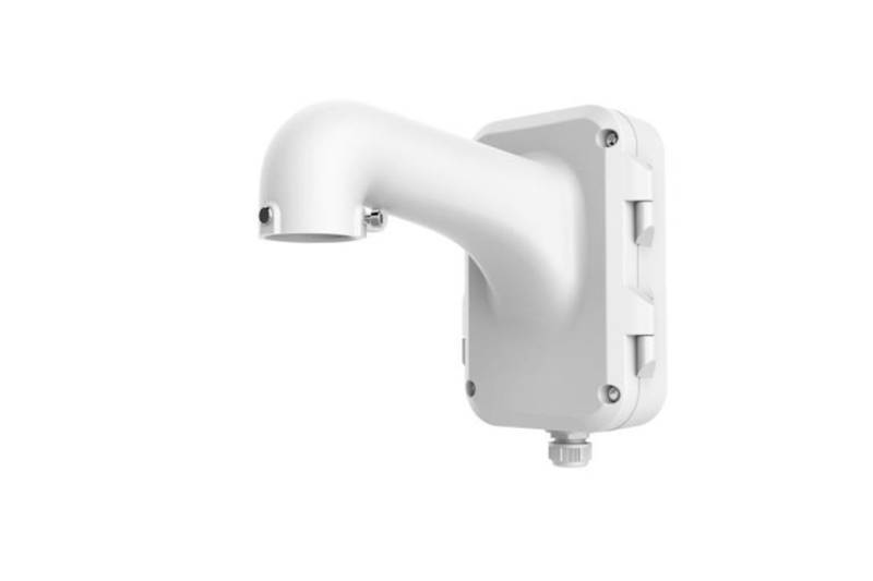 Soporte de pared con caja de conexiones para domos motorizadas - Aleación de aluminio Soporte de pared con caja de conexiones para domos motorizadas - Aleación de aluminio