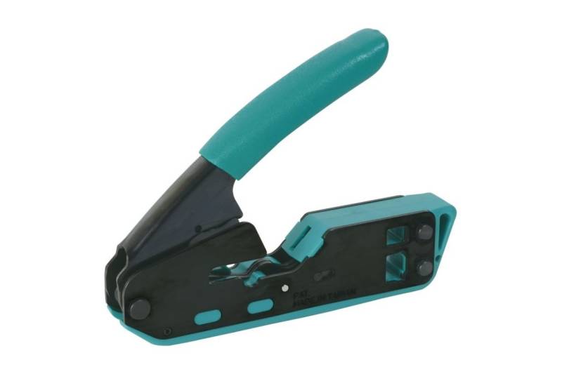 Crimpadora para conectores RJ11, RJ12, RJ45. Corta y pela el cable Crimpadora para conectores RJ11, RJ12, RJ45. Corta y pela el cable