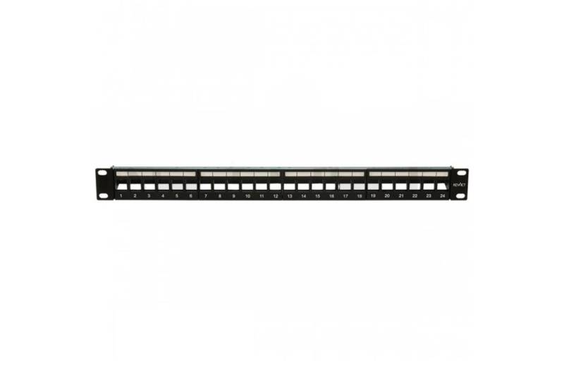 Patch panel para rack de 19", x24 puertos vacío UTP/FTP Patch panel para rack de 19", x24 puertos vacío UTP/FTP