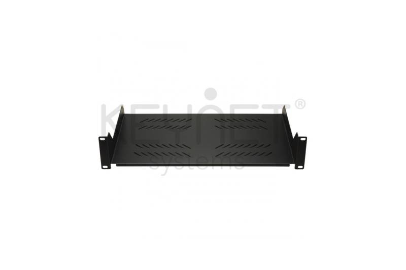 Bandeja fija de 280mm 2U para racks 19" de fondo 450mm. Sujección frontal Bandeja fija de 280mm 2U para racks 19" de fondo 450mm. Sujección frontal