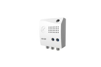 Amplificador de Interior 5G, VHF/ UHF 20dB/22dB, 105 dBuV. 2 salidas