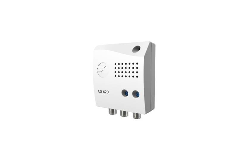 Amplificador de Interior 5G, VHF/ UHF 20dB/22dB, 105 dBuV. 2 salidas Amplificador de Interior 5G, VHF/ UHF 20dB/22dB, 105 dBuV. 2 salidas