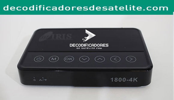 Decodificador iris 1800 4k - Decodificadores de Satélite