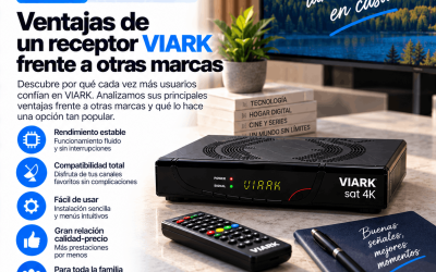 Receptor Viark: ventajas frente a otras marcas