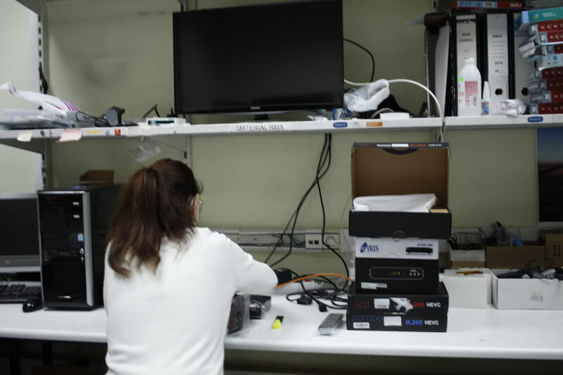 Oficinas Decodificadores de Satélite